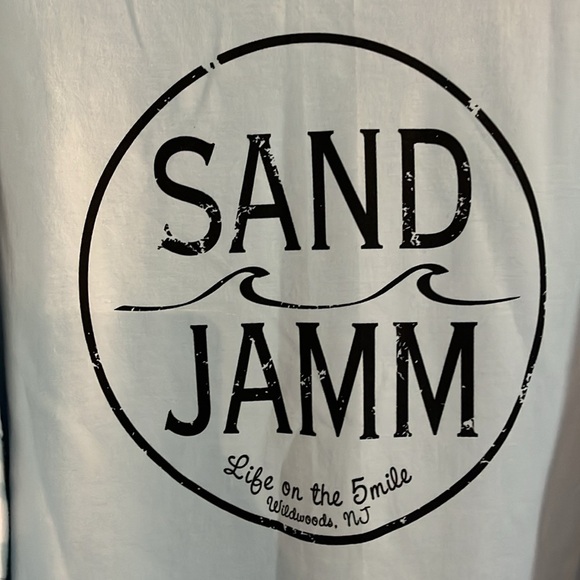 MV Sport Light Blue Sand Jamm Sweatshirt - size Large - Picture 3 of 10